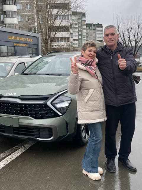 Kia Sportage для Сергея и Светланы